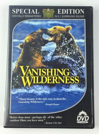 Vanishing Wilderness Dvd Family Classics Special Edition Rare Oop Out Of Print