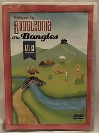The Bangles Return To Bangleonia Live In Concert Dvd Rare Oop 80 