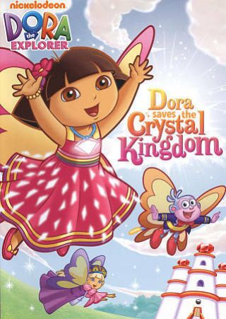 Dora The Explorer: Dora Saves The Crystal Kingdom Rare Kids Dvd Buy 2 Get 1