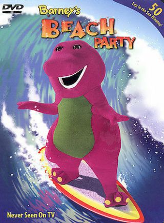Barneys Beach Party Rare Kids Dvd With Case & Cover Artwork Buy 2 Get 1