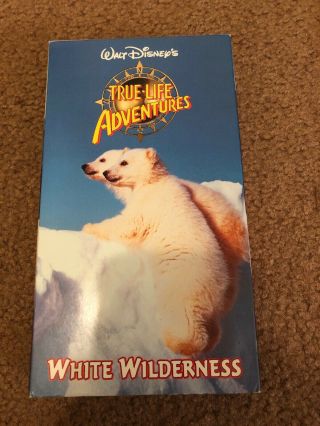 Disney - True - Life Adventures: White Wilderness (vhs (slip Cover) Rare/htf