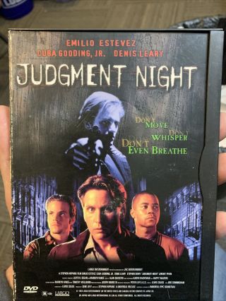 Judgment Night (dvd,  1998,  Snapper Case) Rare Oop 1993 Emilio Estevez
