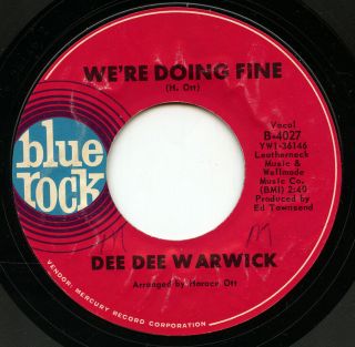 Hear - Rare Northern Soul 45 - Dee Dee Warwick - We 