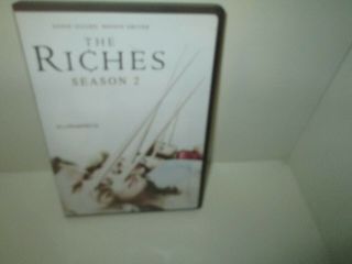 The Riches - Season 2 Rare Dvd Set Eddie Izzard Minnie Driver (2 Disc)