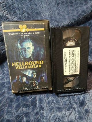 Hellraiser 2 - Hellbound - Vhs - Unrated Collector 