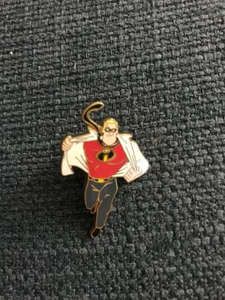 Rare Disney Mr.  Incredible From The Incredibles Collectible Trading Pin Pixar Ln