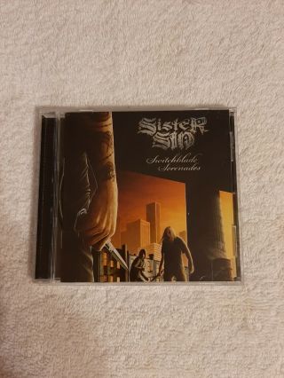 Sister Sin - Switchblade Serenades Cd 2008 Victory Records Rare Metal