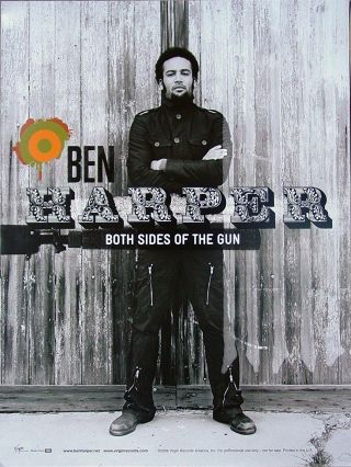 Ben Harper - Both Sides Of The Gun - Poster - - Rare - The Innocent Criminal
