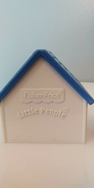 Fisher Price Little People 2002 DOGHOUSE & DOG Home House Mc DONALD ' S RARE 3