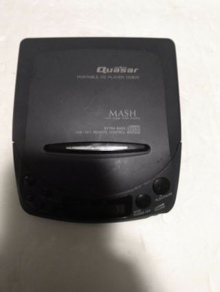 Quasar Portable Vintage Cd Player Cd800 1993 - Parts Rare