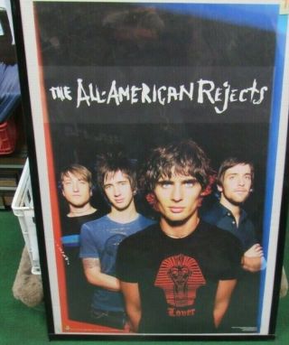 All American Rejects Poster 2006 Rare Vintage Collectible Display