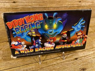 Diddy Kong Racing - N64 Nintendo 64 Power Promo (VHS,  1997) Video Game Rare 2