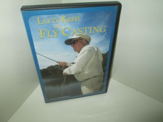 Lefty Kreh On Fly Casting Rare Training Educational Dvd Fly Fishing