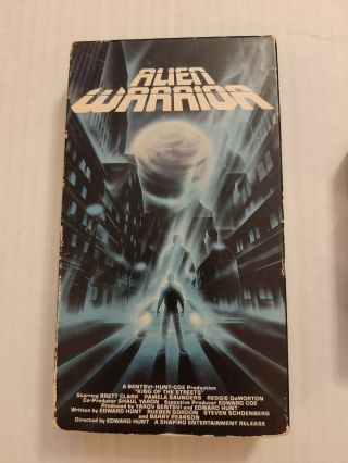 Alien Warrior (vhs,  1986) Rare Cult Sci - Fi Action Vestron Video