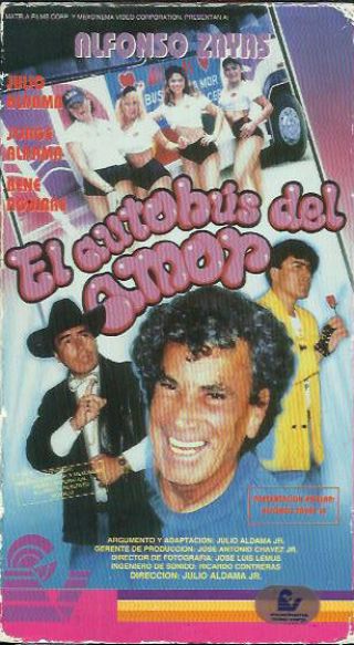 El Autobus Del Amor (vhs) Sexy Mexican Comedy Rare Spanish Only 1996