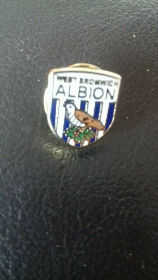 West Bromwich Albion Fc Very Small Decreet Home Crest Rare Pin Badge