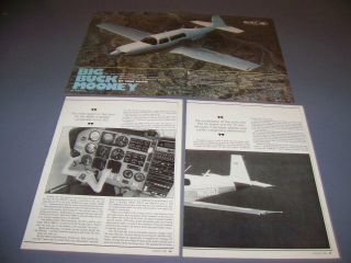Vintage.  Mooney M20m.  Story/history/details.  Rare (305k)