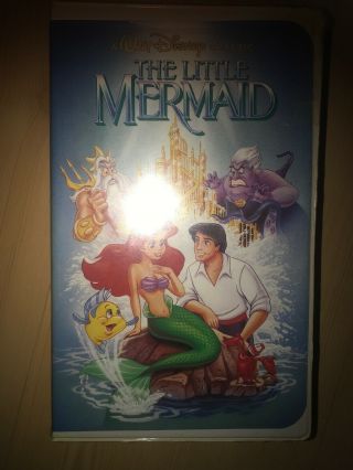The Little Mermaid (vhs) Black Diamond Edition Banned Cover Gold Penis Rare