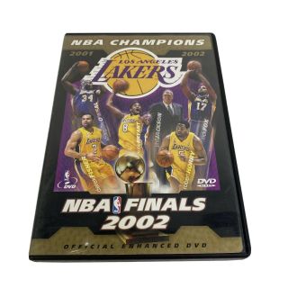 Los Angeles Lakers: 2001 - 2002 Nba Champions (dvd,  2002) Vgc Rare Oop Da92984