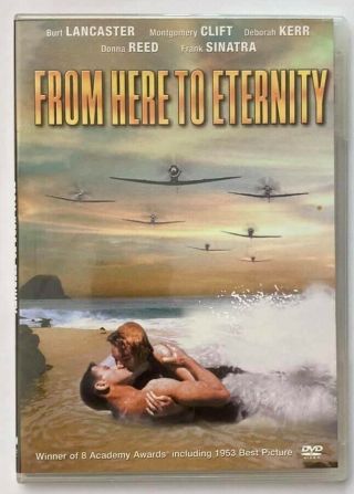 From Here To Eternity - Rare Oop 2005 Remastered Dvd Of 1953 Best Picture