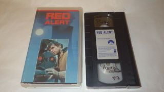 Red Alert (vhs,  1988) Rare Thriller W/ William Devane