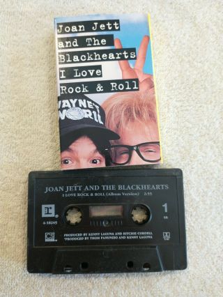 Joan Jett - I Love Rock & Roll/activity Grrrl - Cassette Single Rare
