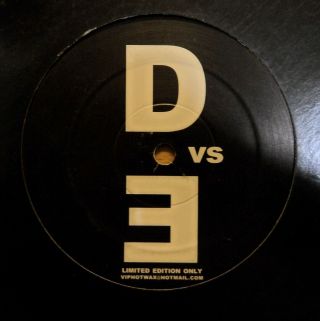 Drum & Bass Rare 12 " • D Vs E (dylan) Eminem 