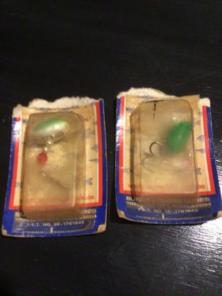 Rare Vintage Burke Fishing Lures Soft Touch Model 3020 In Package