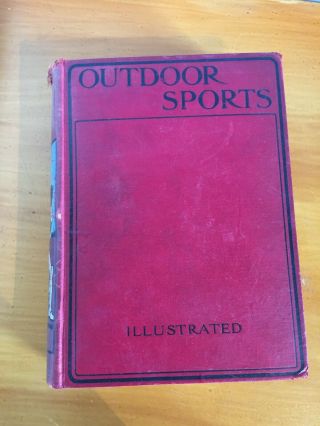 1912 Outdoor Sports Intro By Gilbert Jessop Rare 1st Edition Vgc