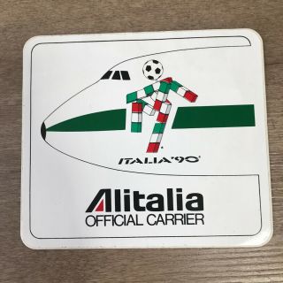 Rare 1990 Alitalia - Italia 90 World Cup Large Sticker - Football Italy Mascot