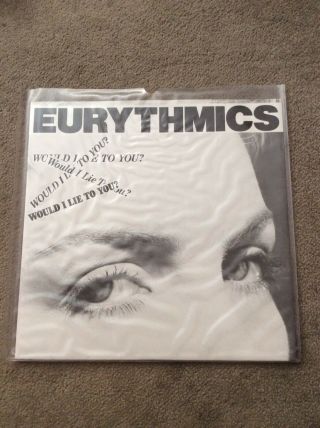 Eurythmics - Would I Lie To You - Rare Ex,  1985 Vinyl 12” Record