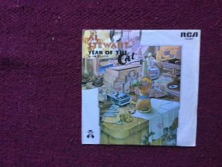 Al Stewart,  Year Of The Cat,  Rare Spain Release In Pic Sleeve Play Ex/ex