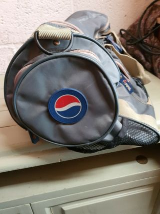 Rare 80’s Diet Pepsi Sports Football Holdall Gym Bag Vintage School Bag