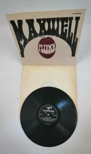 Maxwell Plumm - Maxwell Plum - Vinyl Lp 1974 (rare Signed By 4 All Members)