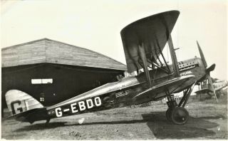 Large & Rare Official Photograph Of The Prototype De Havilland D.  H.  37