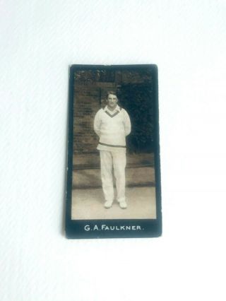 Cricketers Smiths Glasgow Mixture Cigarettes No 36 G A Faulkner Of 50 Rare 1911