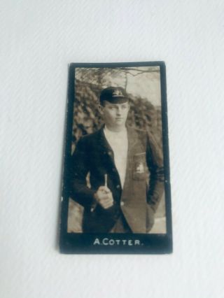 Cricketers Smiths Studio Cigarettes No 43 A Cotter Series Of 50 Rare 1911