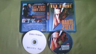 2 - Dvd Hard Target Custom Set Including Rare Workprint John Woo,  Van Damme