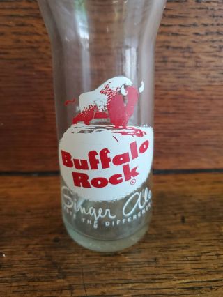 Rare Buffalo Rock Ginger Ale Bottle