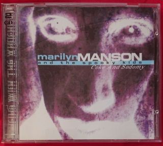 Marilyn Manson And The Spooky Kids - Coke And Sodomy - Rare 2 - Disk Cd Set