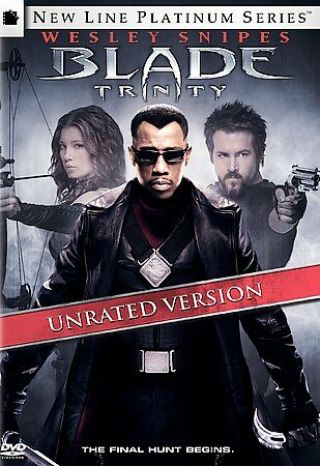 Blade: Trinity (dvd,  2005,  2 - Disc Set,  Unrated) Rare Oop