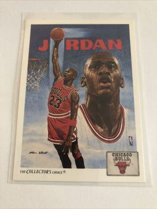 Michael Jordan “Artist Collection” UnGraded 3x Sport Cards Rare. 2