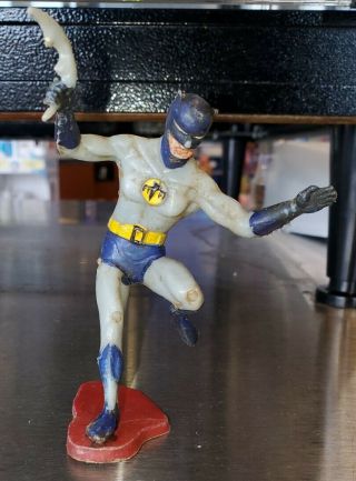Vintage Wilton Chicago Batman Cake Topper Figure Ideal Rare Vhtf