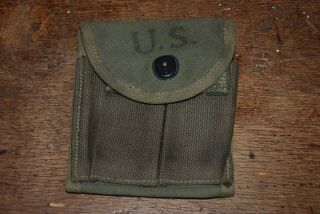 Ww2 M1 Carbine Pouch " Avery 1943 " Great Combat Rare