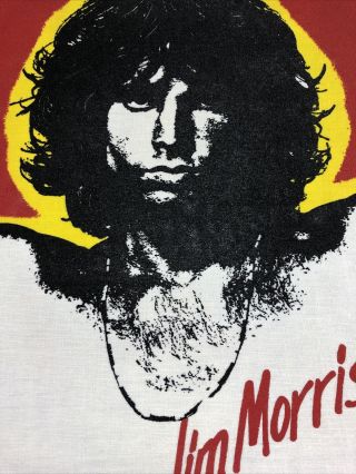 Vintage Jim Morrison The Doors Back Patch 80s Rare Rock N Rock The Lizard King