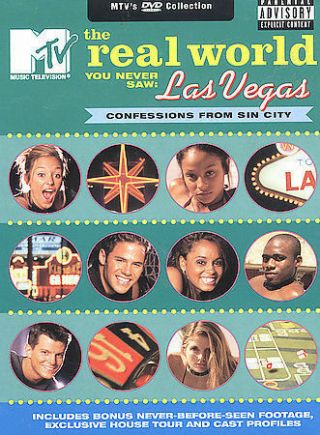 Mtvs The Real World You Never Saw Las Vegas: Confessions From Sin City Rare Dvd