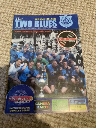 Bishop Auckland V Newcastle United Friendly 2001 - 2002 Very Rare
