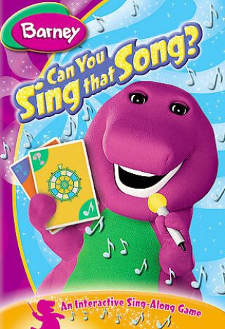 Barney - Can You Sing That Song (dvd,  2005) Rare Spanish Version