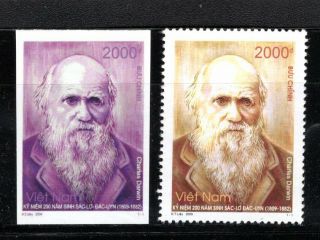N.  980 - Vietnam - Proof - Bicentenary Of Charles Robert Darwin’s Birth Rare