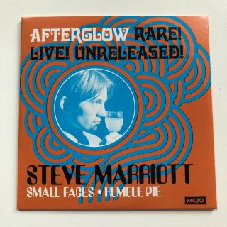 Mojo Cd (apr 2021) : Afterglow.  Rare Live Unreleased Steve Marriott.